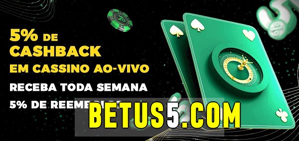 Promoções do cassino ao Vivo betus 